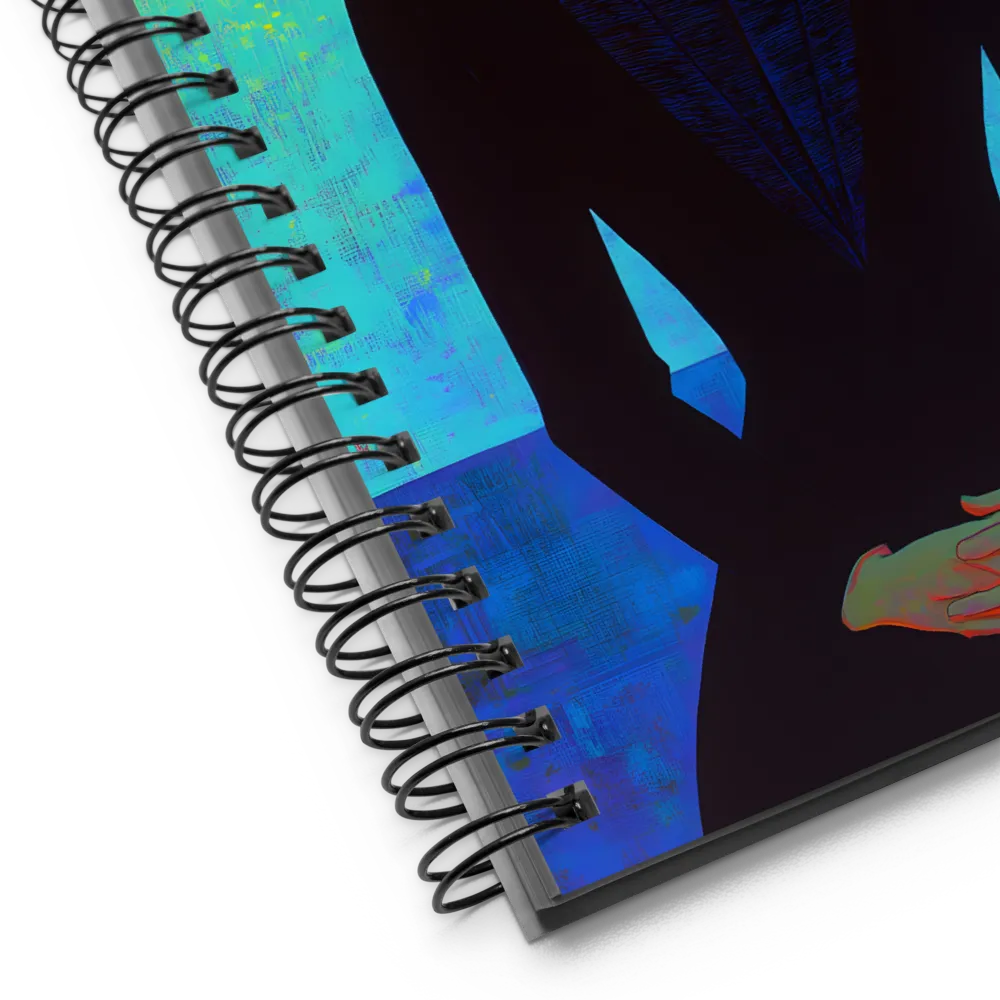 Meditative Urban Canvas 
 Spiral Notebook | 140 pages
