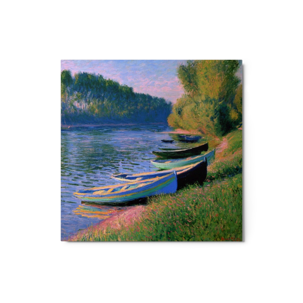 Rowboats on the Seine