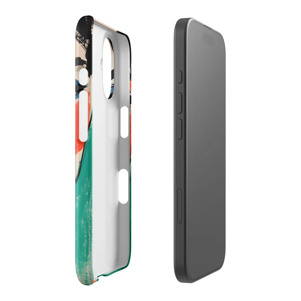 Expressive Pop Art Portrait 
 iPhone 14 Pro | Tough Case
