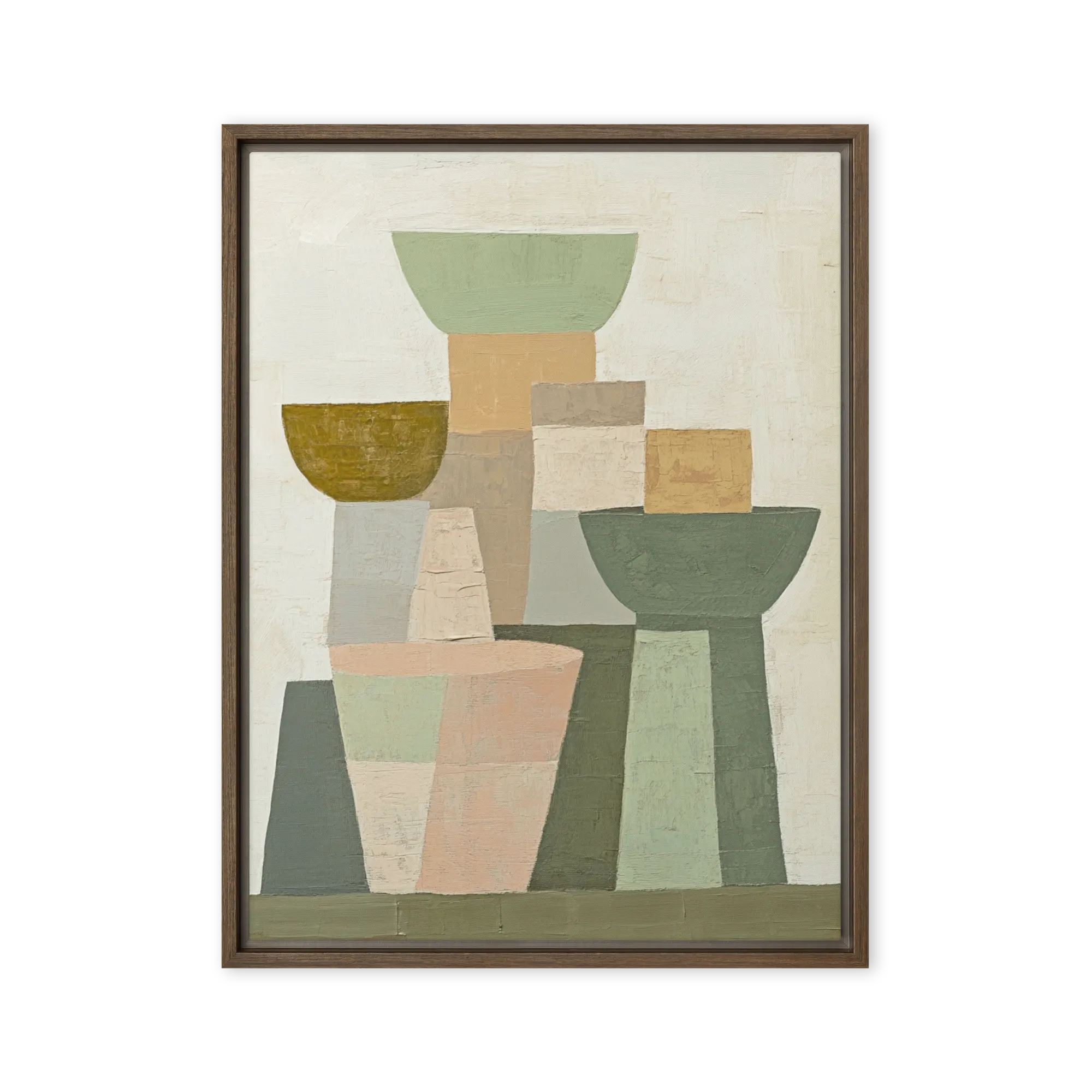 Stacked Clay Vessels
