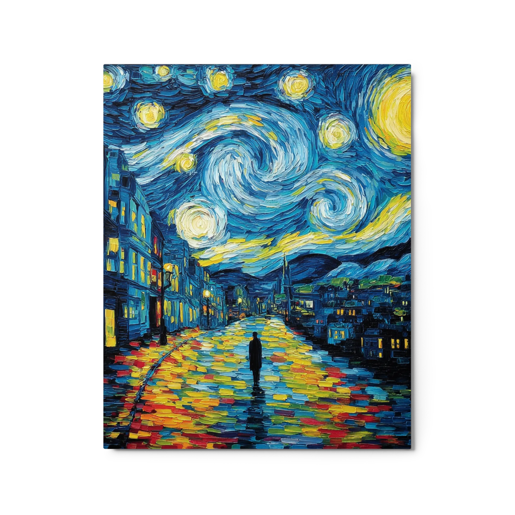 Solitude Under Starry Sky