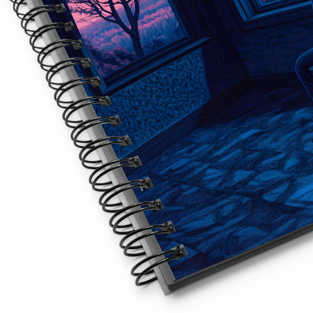 The Melancholy View 
 Spiral Notebook | 140 pages