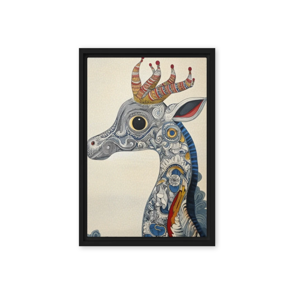Surreal Giraffe Illustration
