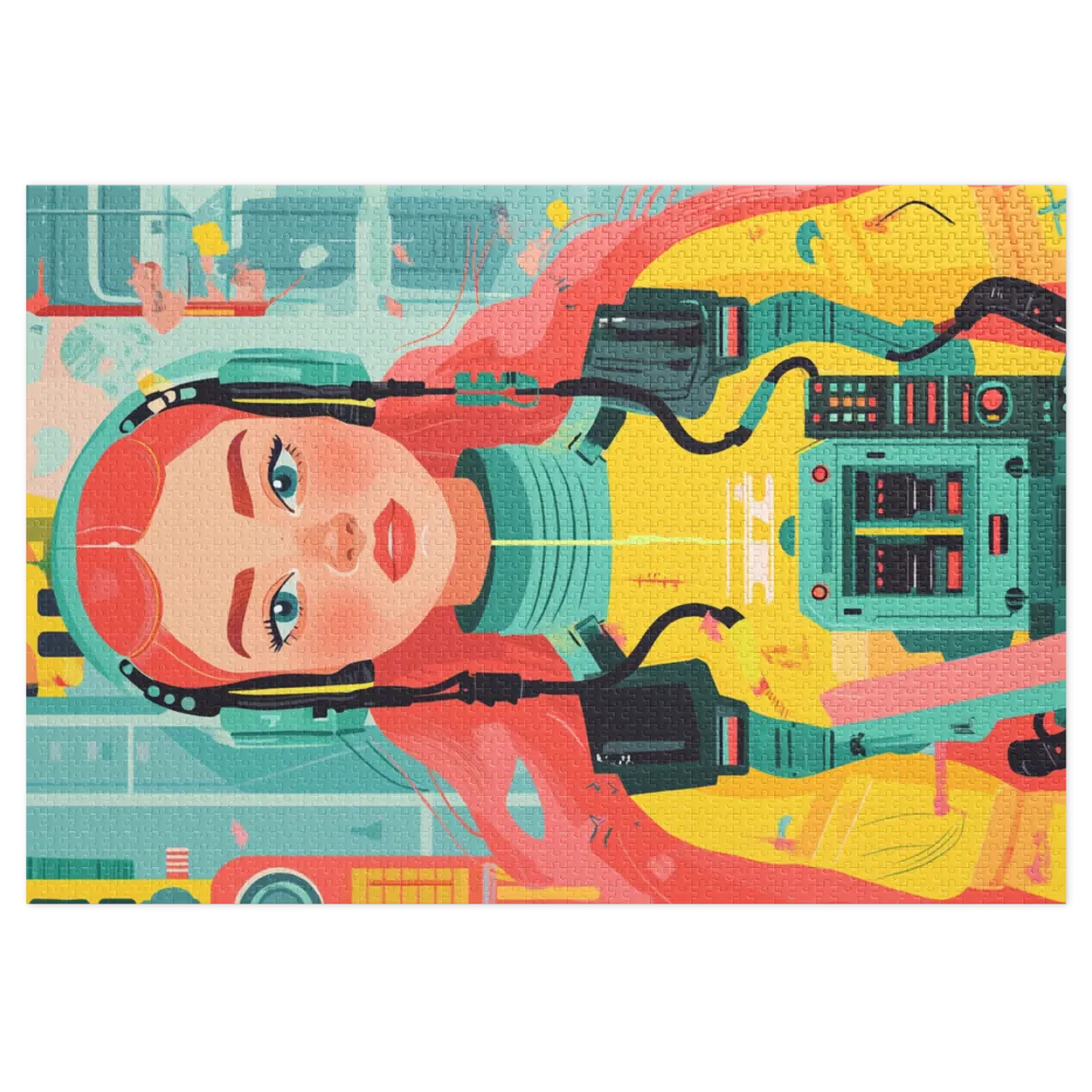 Female Astronaut Portrait | Jigsaw Puzzle (252/520 pieces)