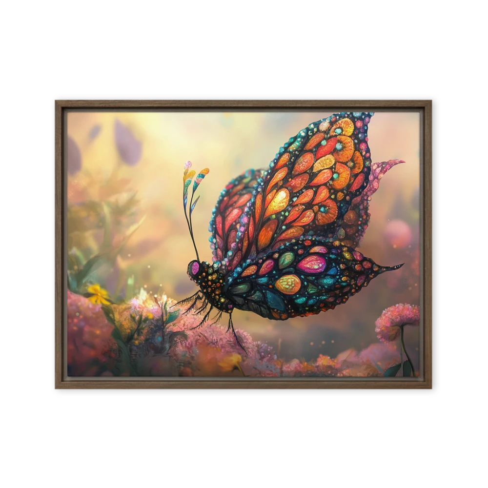 Colorful Butterfly Digital Art | Art Print