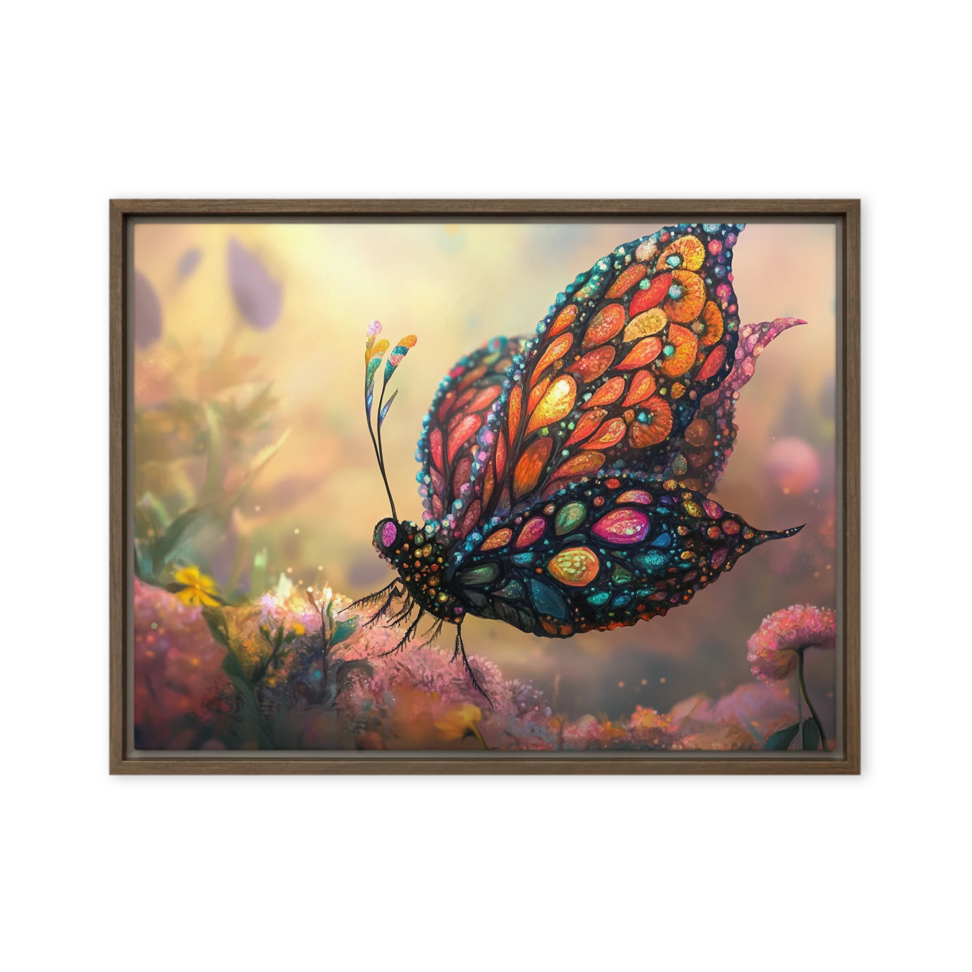 Colorful Butterfly Digital Art | Art Print
