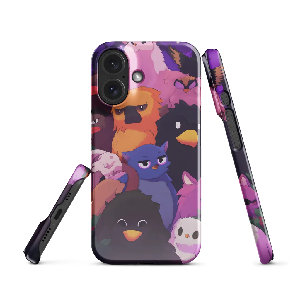 Whimsical Avian Gathering