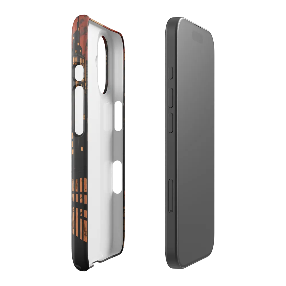 Crimson Dystopia 
 iPhone 16 | Tough Case