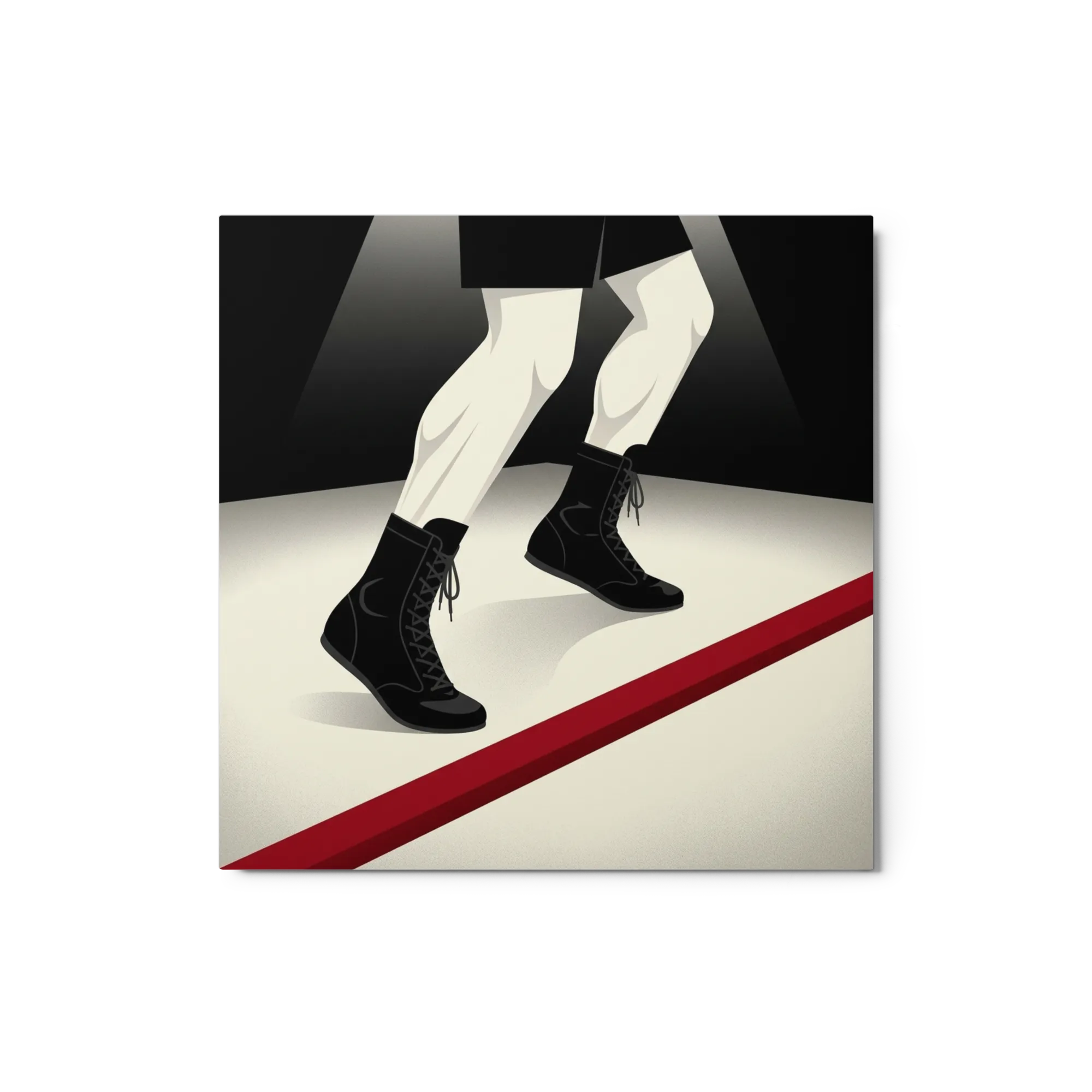 Into the Ring 
 Canvas | 30″x 30″