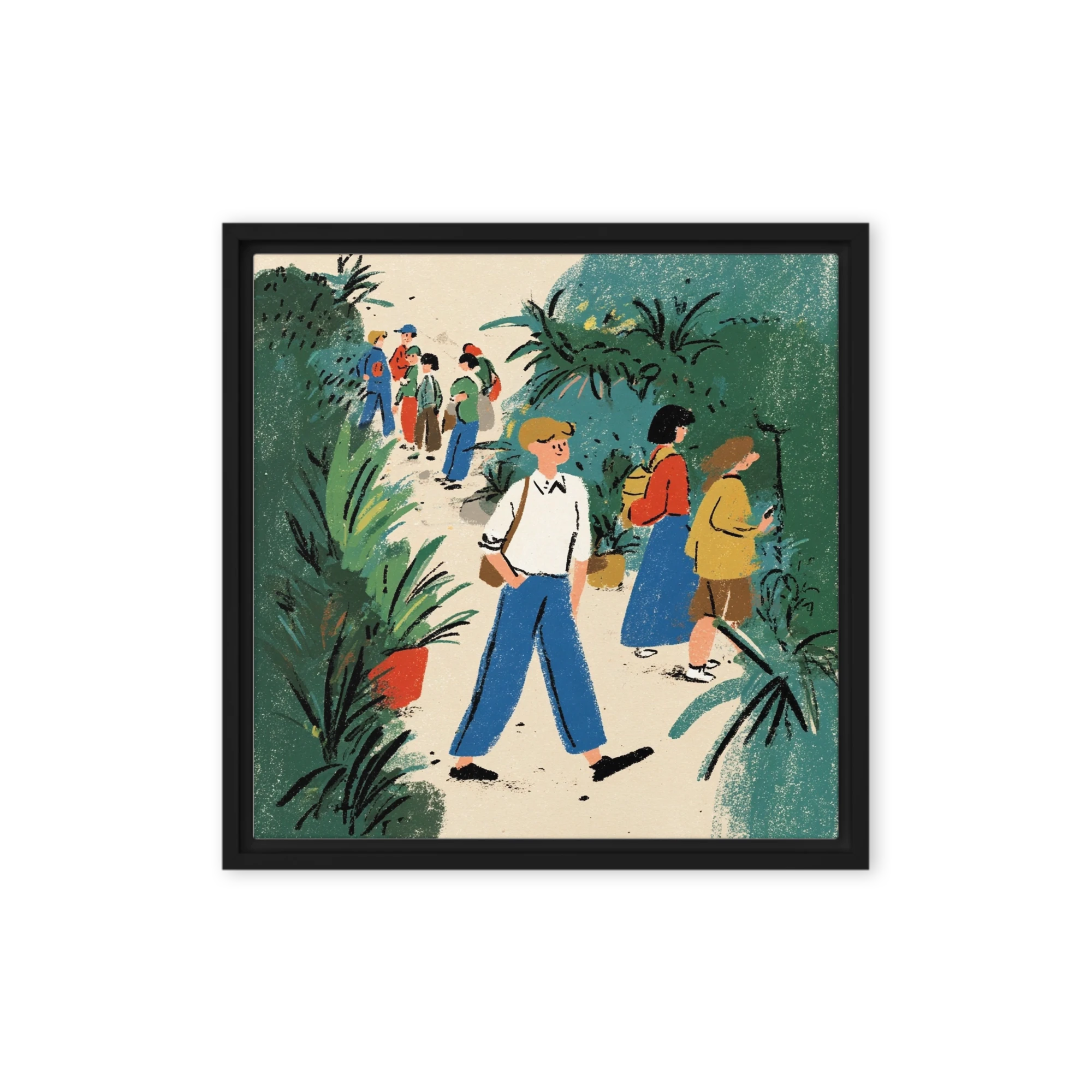 Botanical Garden Stroll | Art Print