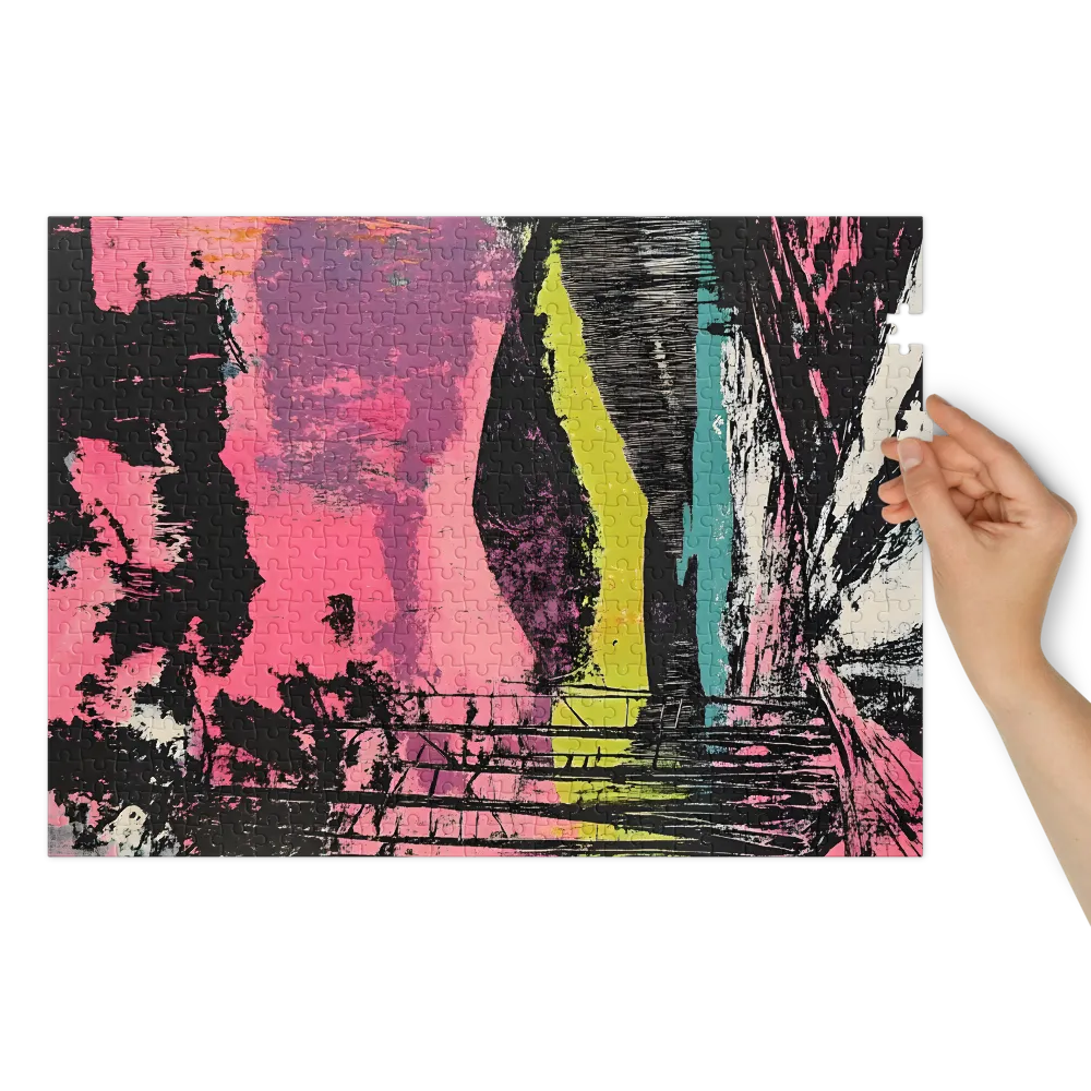 Sonho do Vale Neon 
 Puzzle em caixa de metal