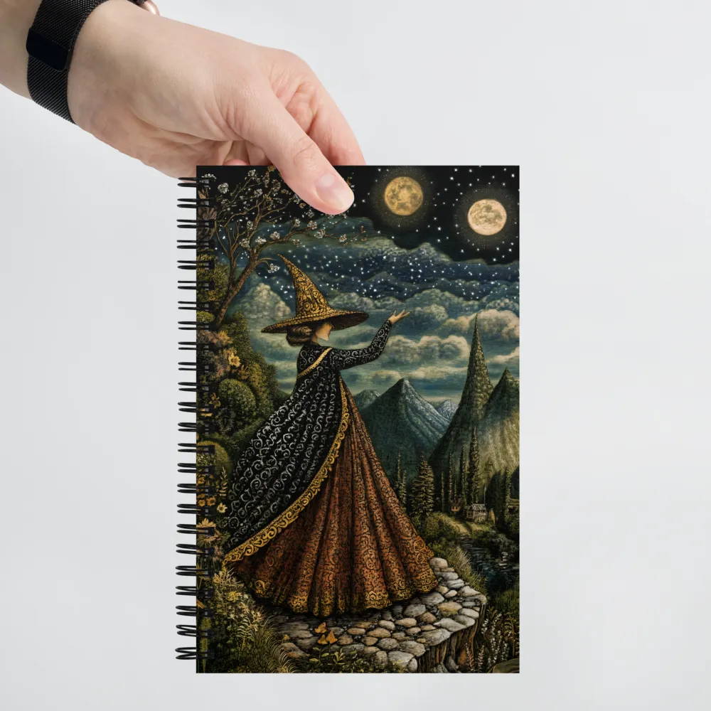 The Moon Witch 
 Spiral Notebook | 140 pages