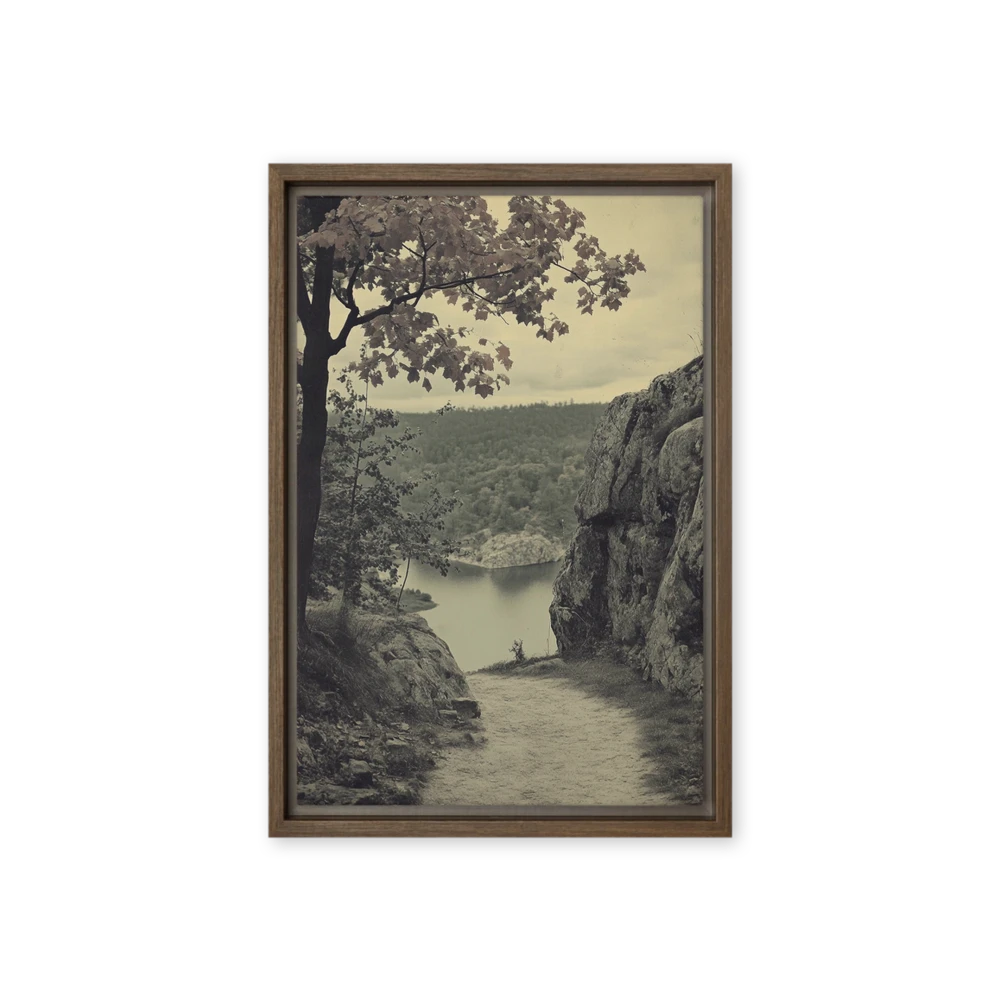 The Sepia Pathway | Art Print