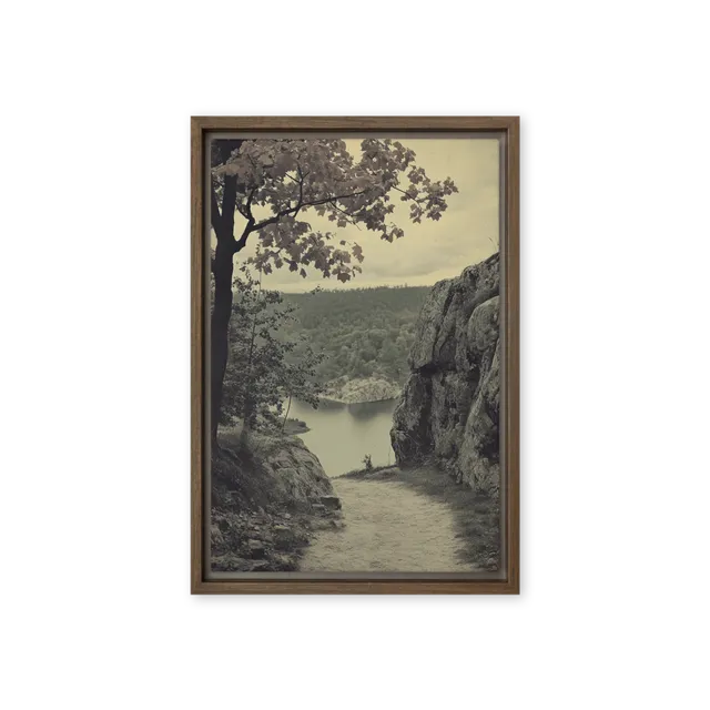 The Sepia Pathway | Art Print