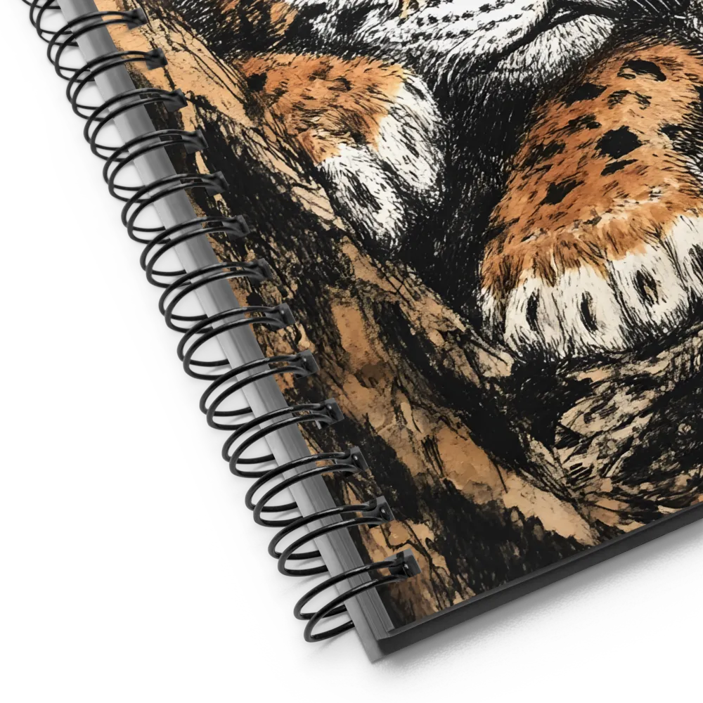 Curious Cub 
 Spiral Notebook | 140 pages