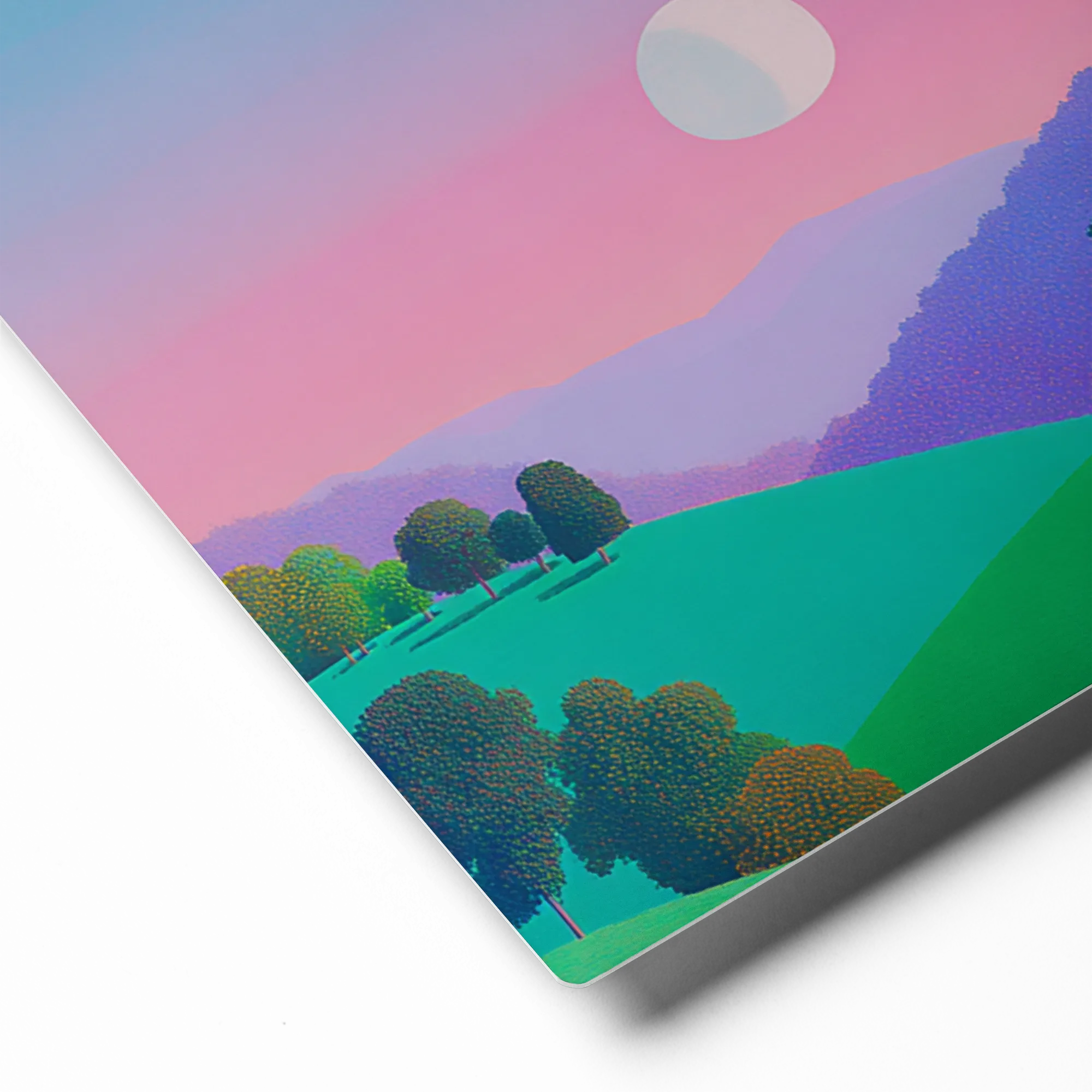 Pastel Hills | Art Print