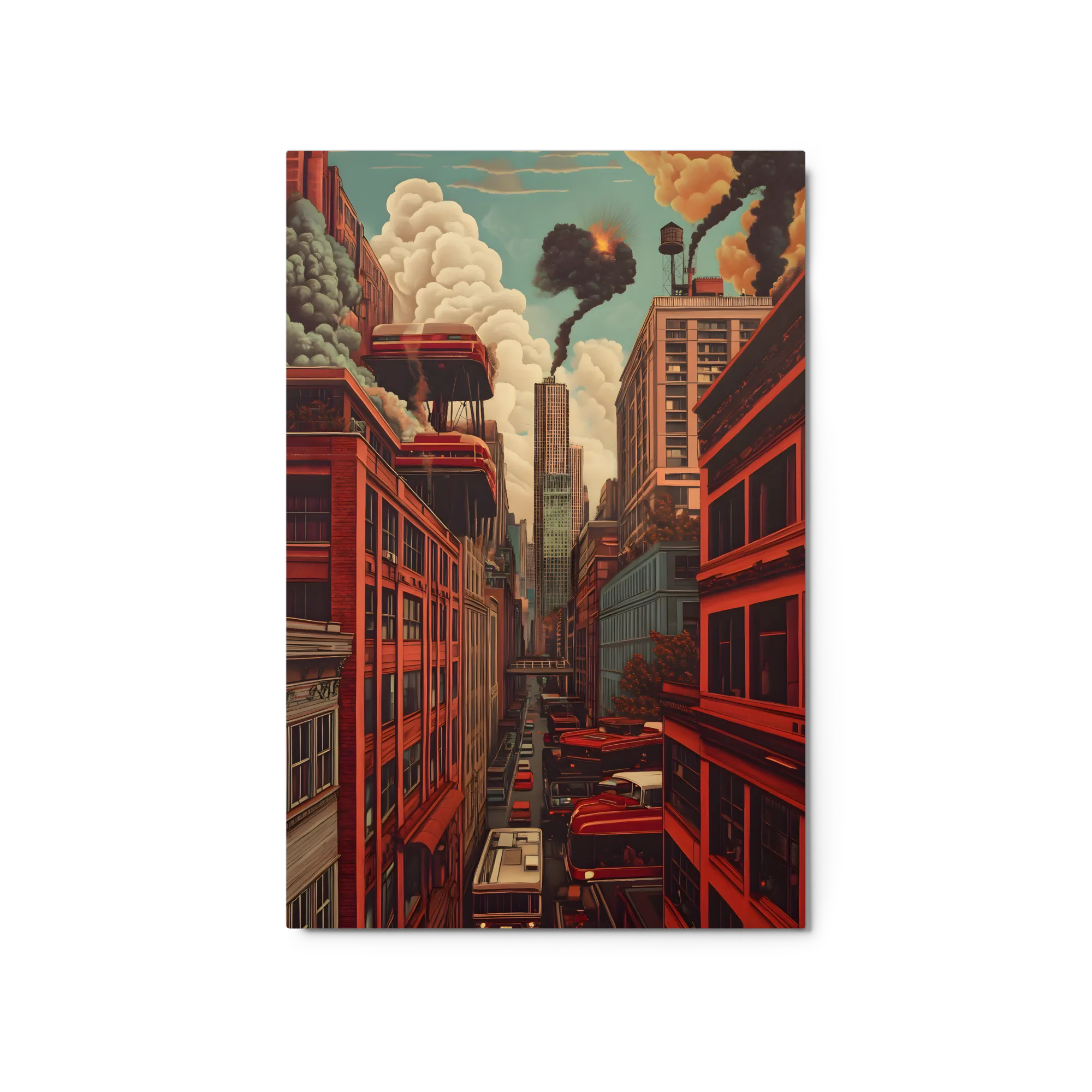 Dystopischer Stadtpuls