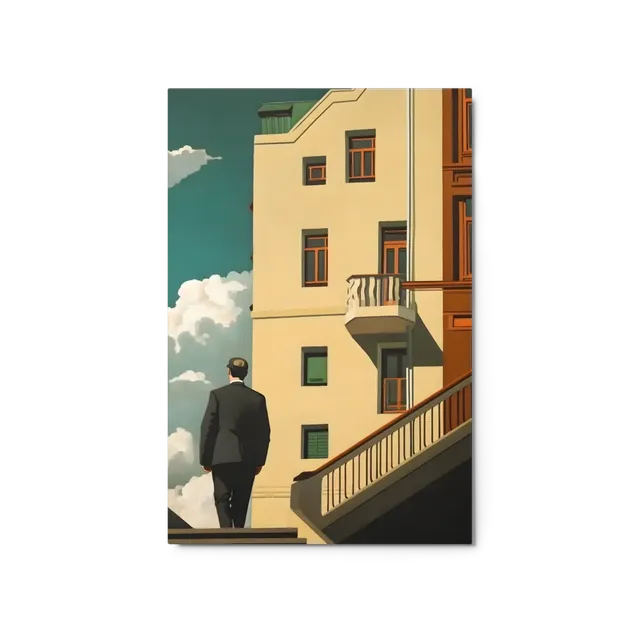 The Solitary Passerby | Art Print