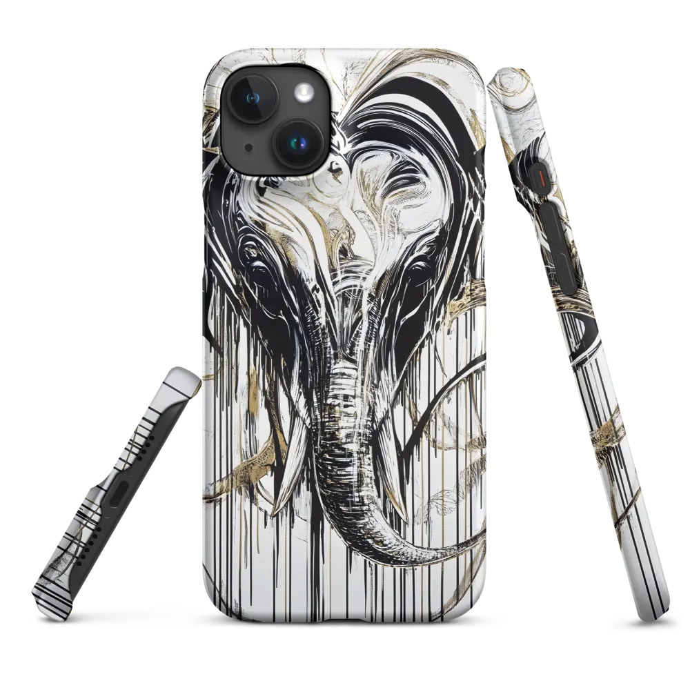 Abstract Elephant Head Art | Phone Case