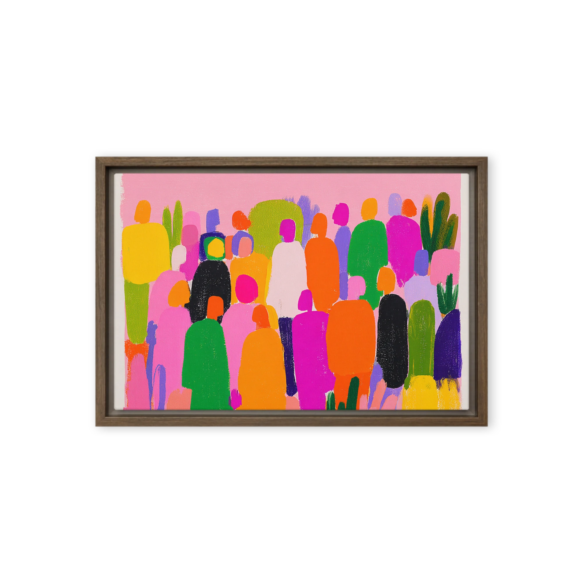 Vibrant Assembly | Art Print