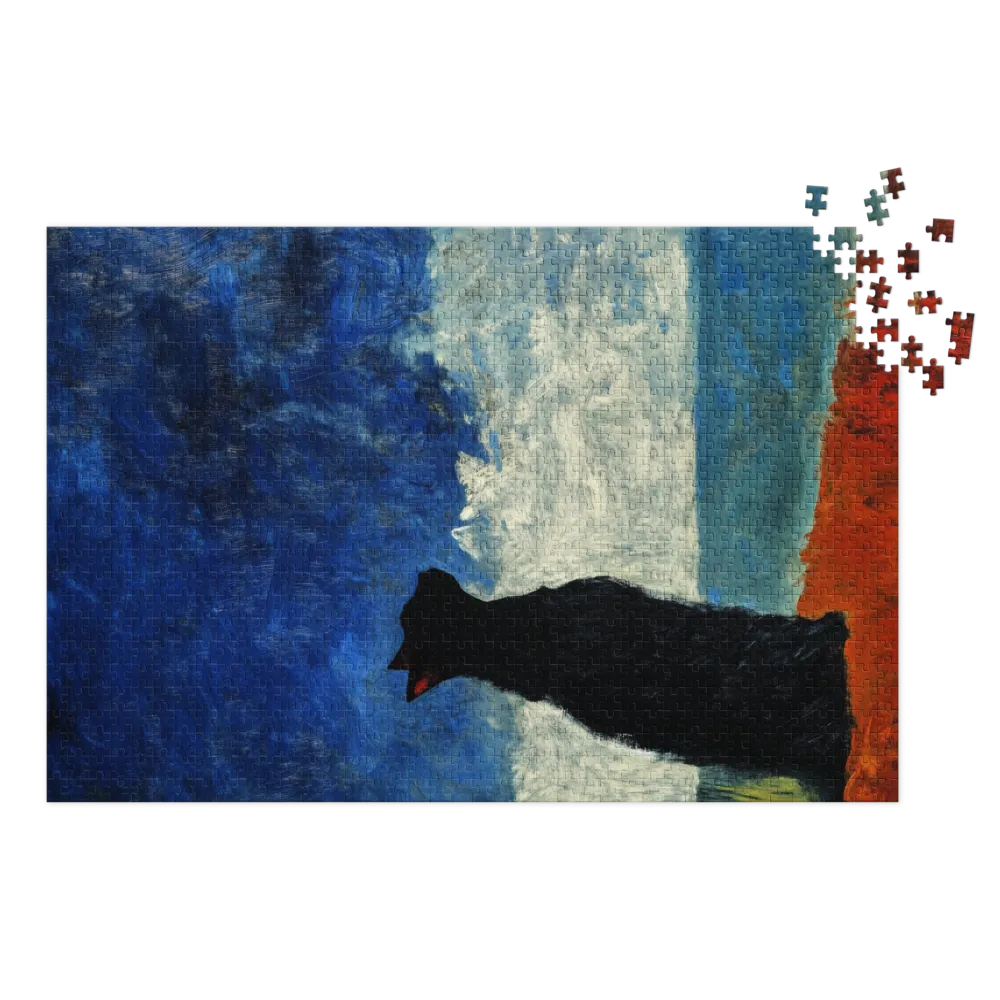 Cat Under Sky