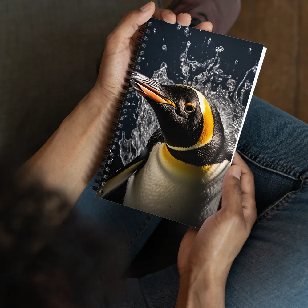 Emerging Majesty: The Penguin in Motion