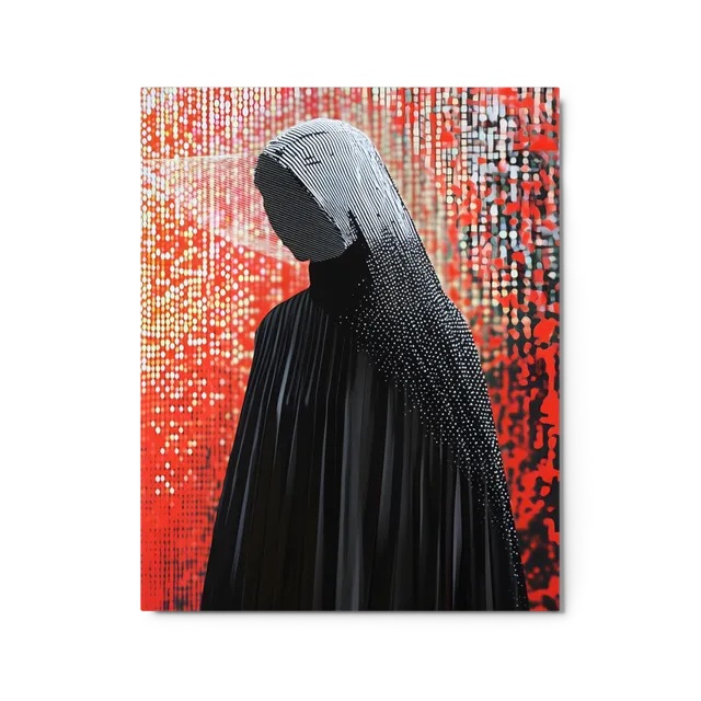 Glitch Fashion Portrait | Art Print