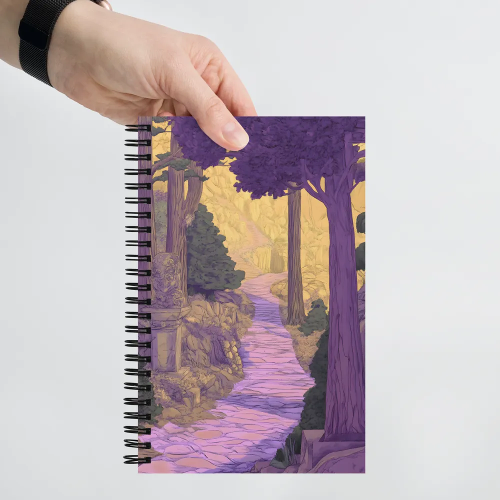 The Enchanted Forest Path 
 Spiral Notebook | 140 pages