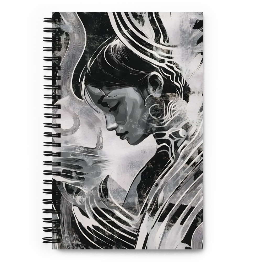 Whispers in Monochrome 
 Spiral Notebook | 140 pages