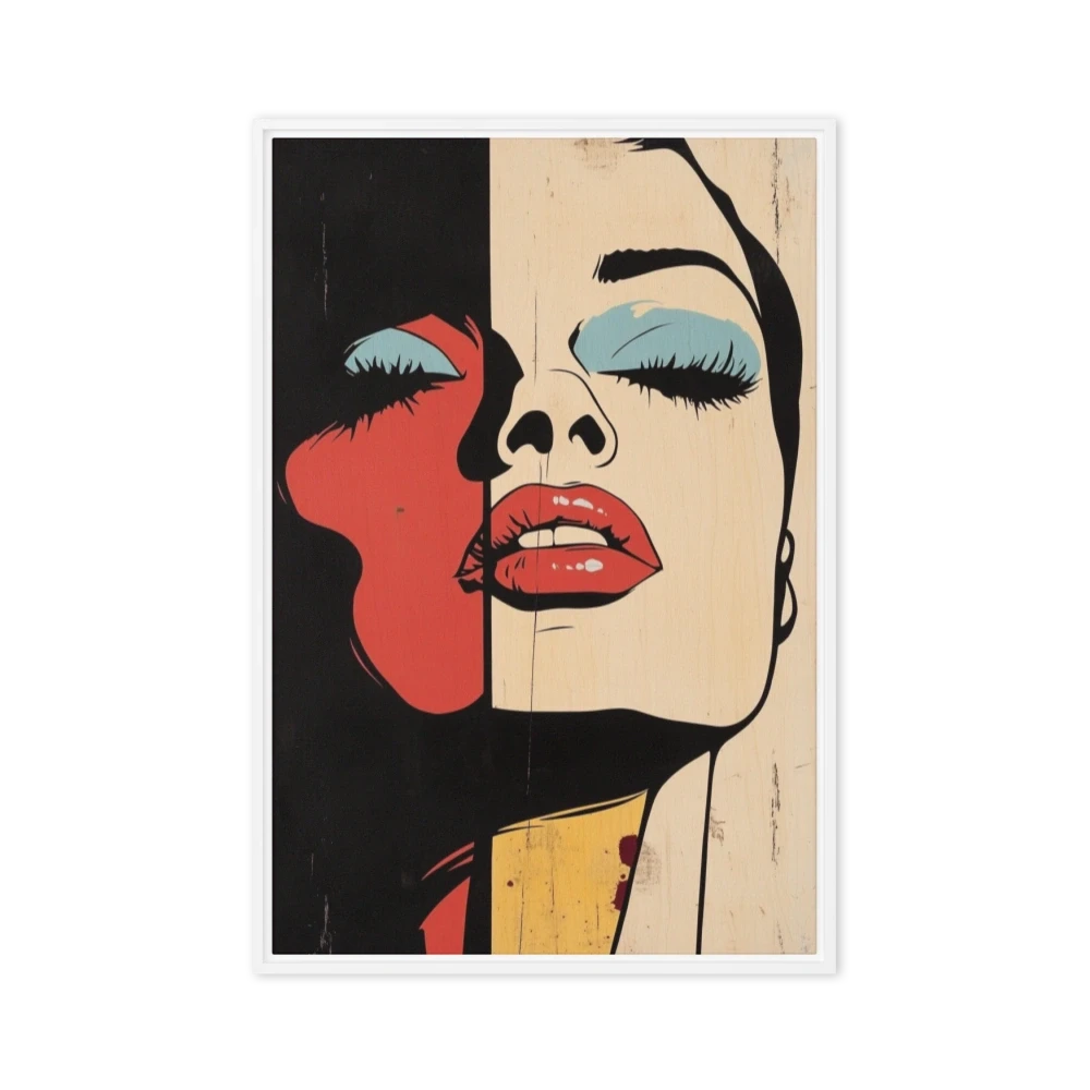 Fragmented Pop Art Portrait
