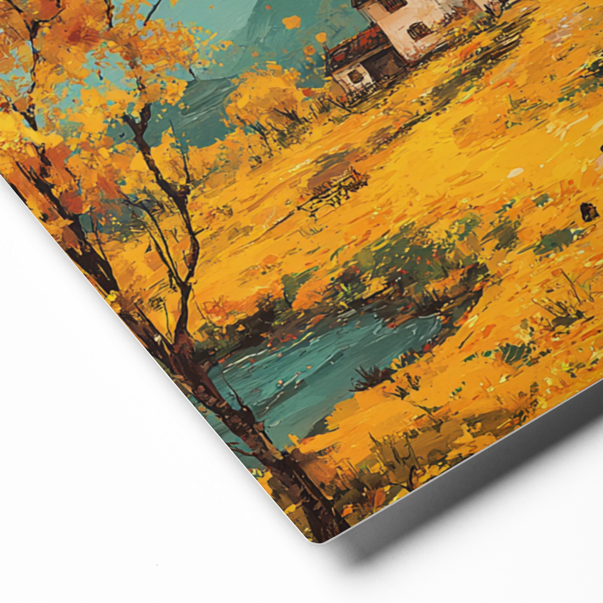 Golden Autumn Journey | Art Print