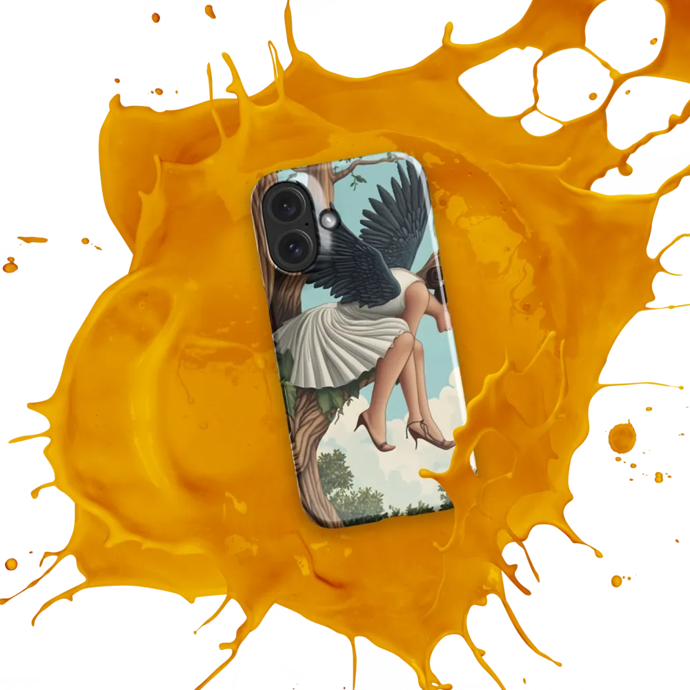 The Winged One's Perch 
 iPhone 17 Pro Max | Snap Case