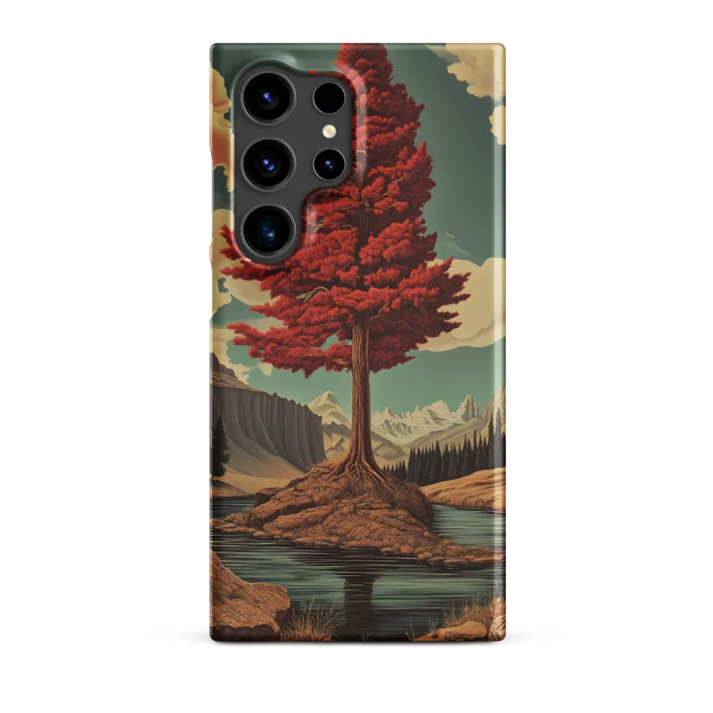 The Crimson Pine | Phone Case
