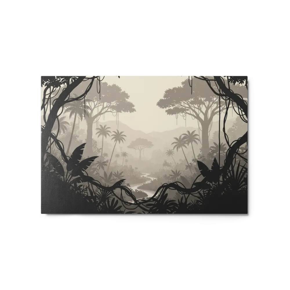 Mystical Sepia Jungle | Art Print