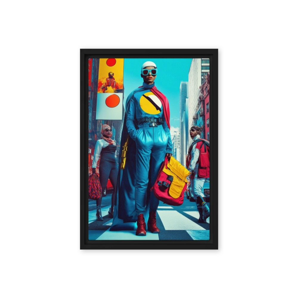 Superhero in Urban Setting