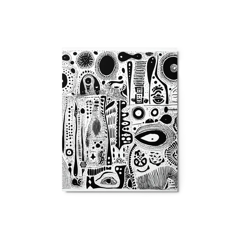 Monochrome Organic Abstract | Art Print