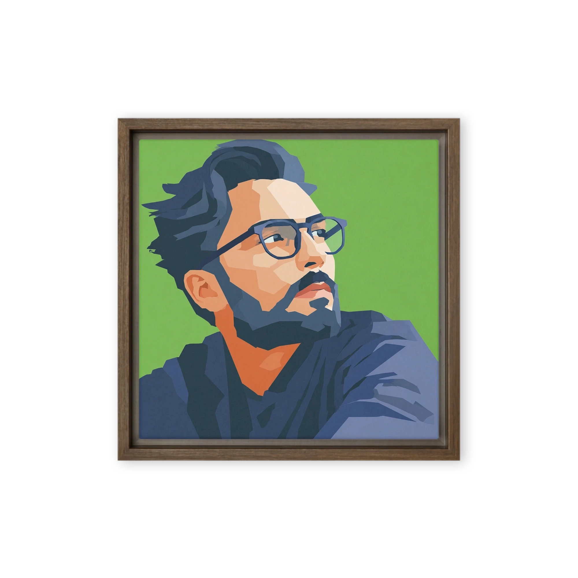 Vector Man Portrait | Art Print