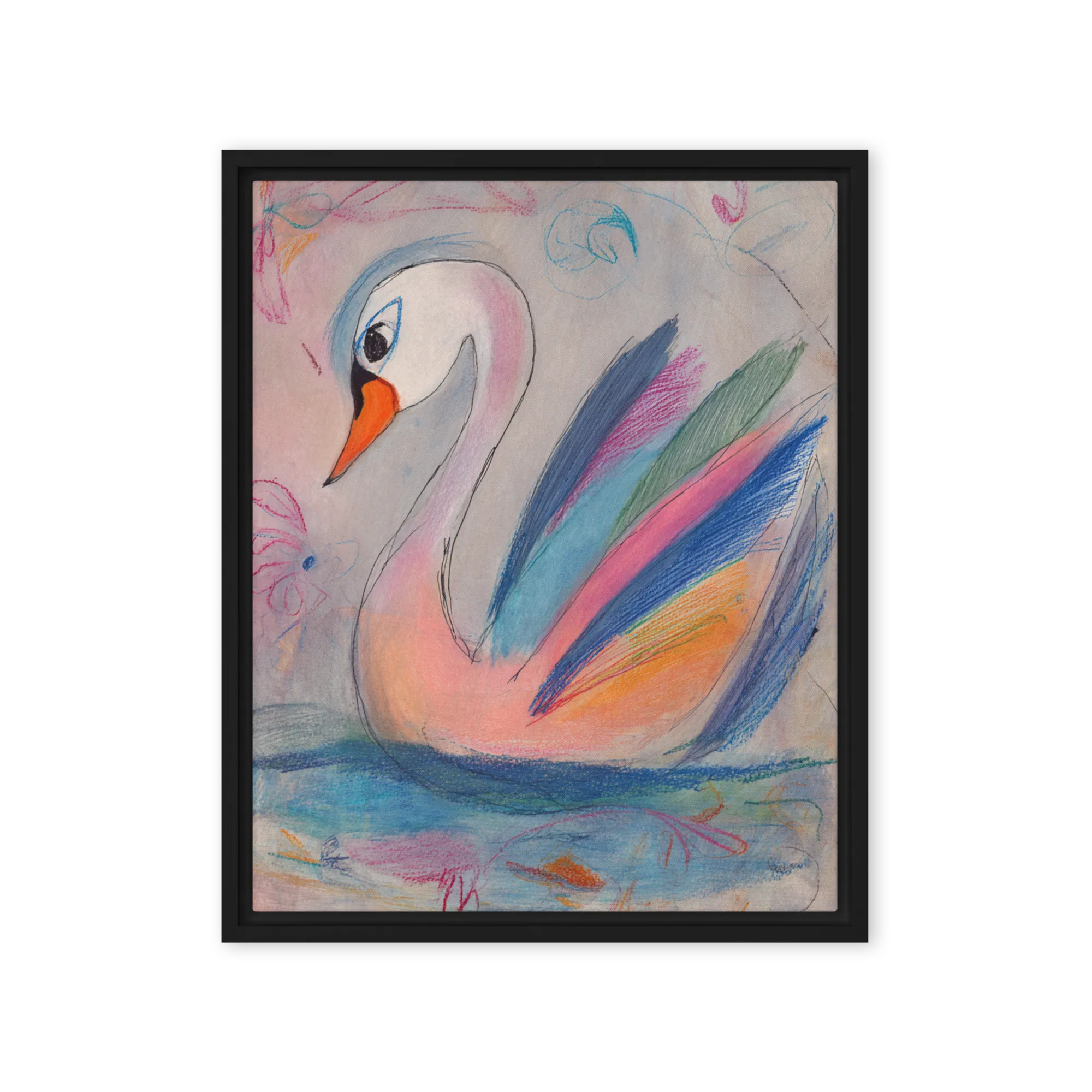 The Rainbow Swan