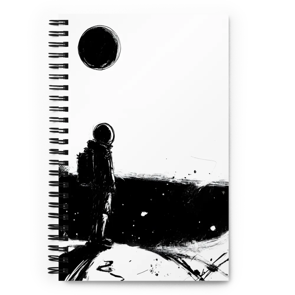 Lunar Solitude 
 Spiral Notebook | 140 pages
