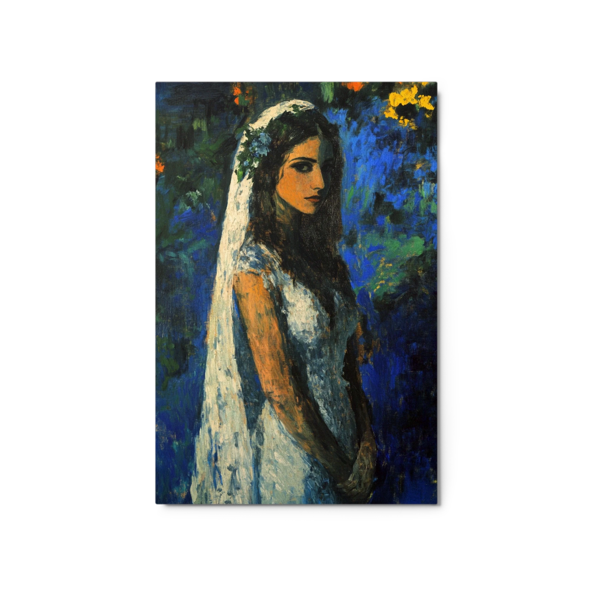 Impressionist Bride Portrait