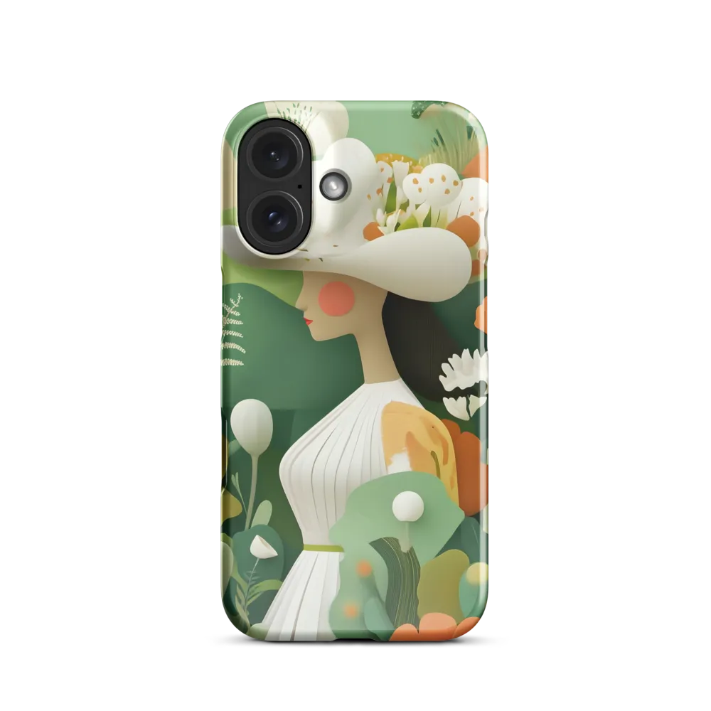 Serene Bloom Profile 
 iPhone 14 Pro Max | Tough Case