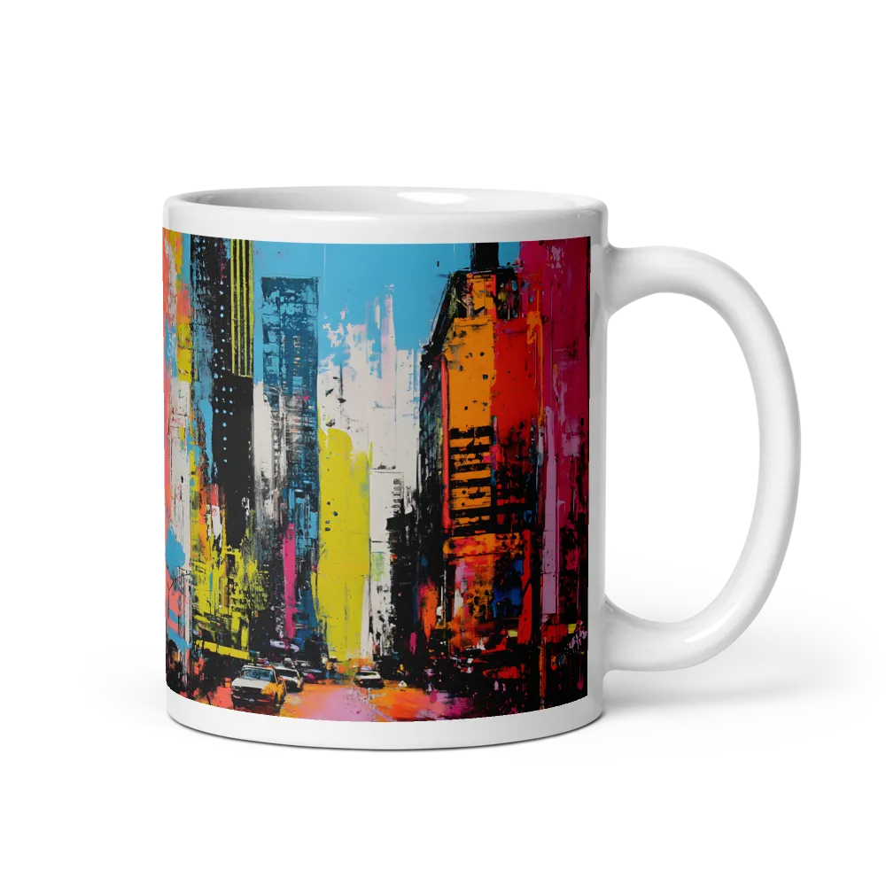 Urban Vibrance 
 Mug with Blue inside