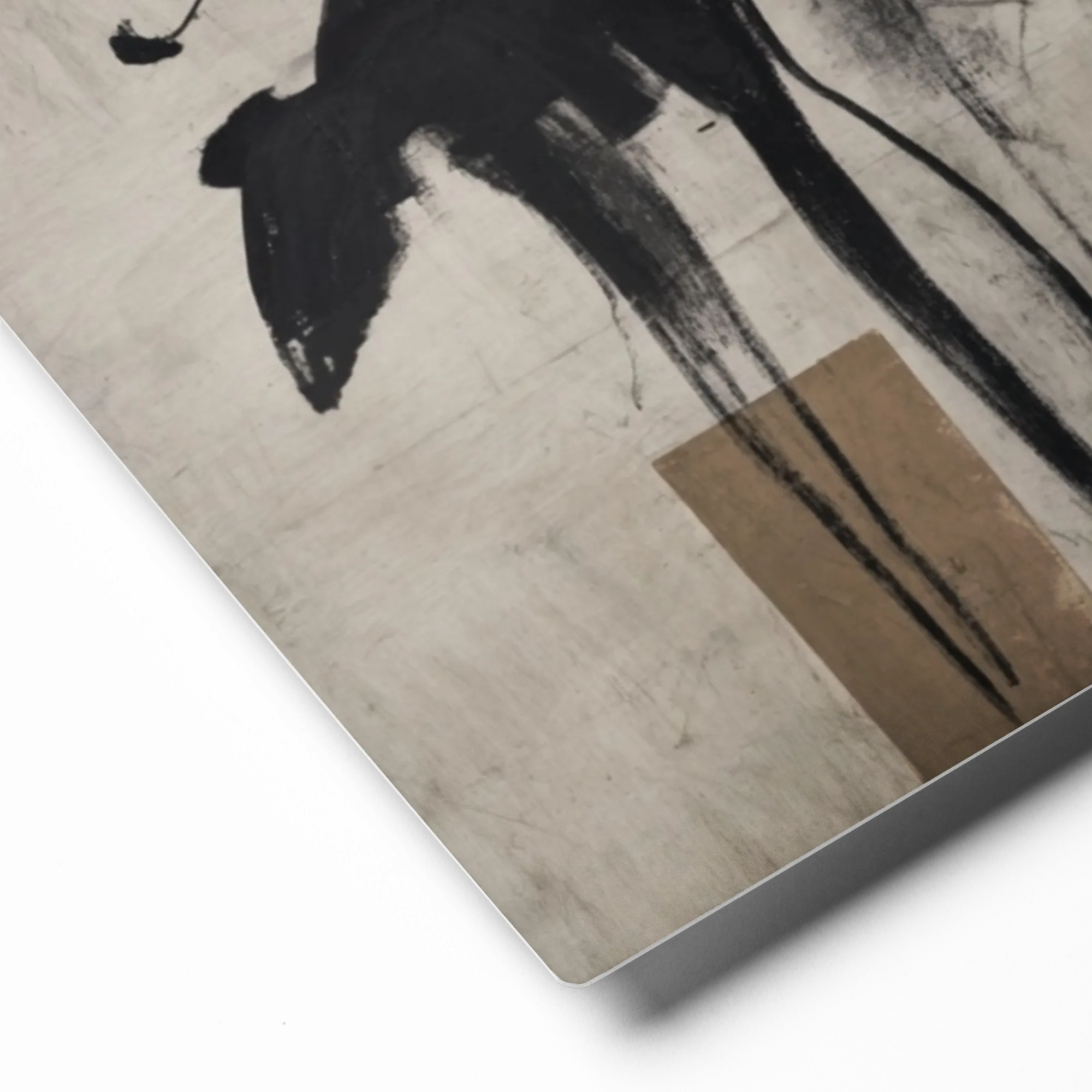Primal Echoes 
 Poster with Black Frame | 14″x 14″