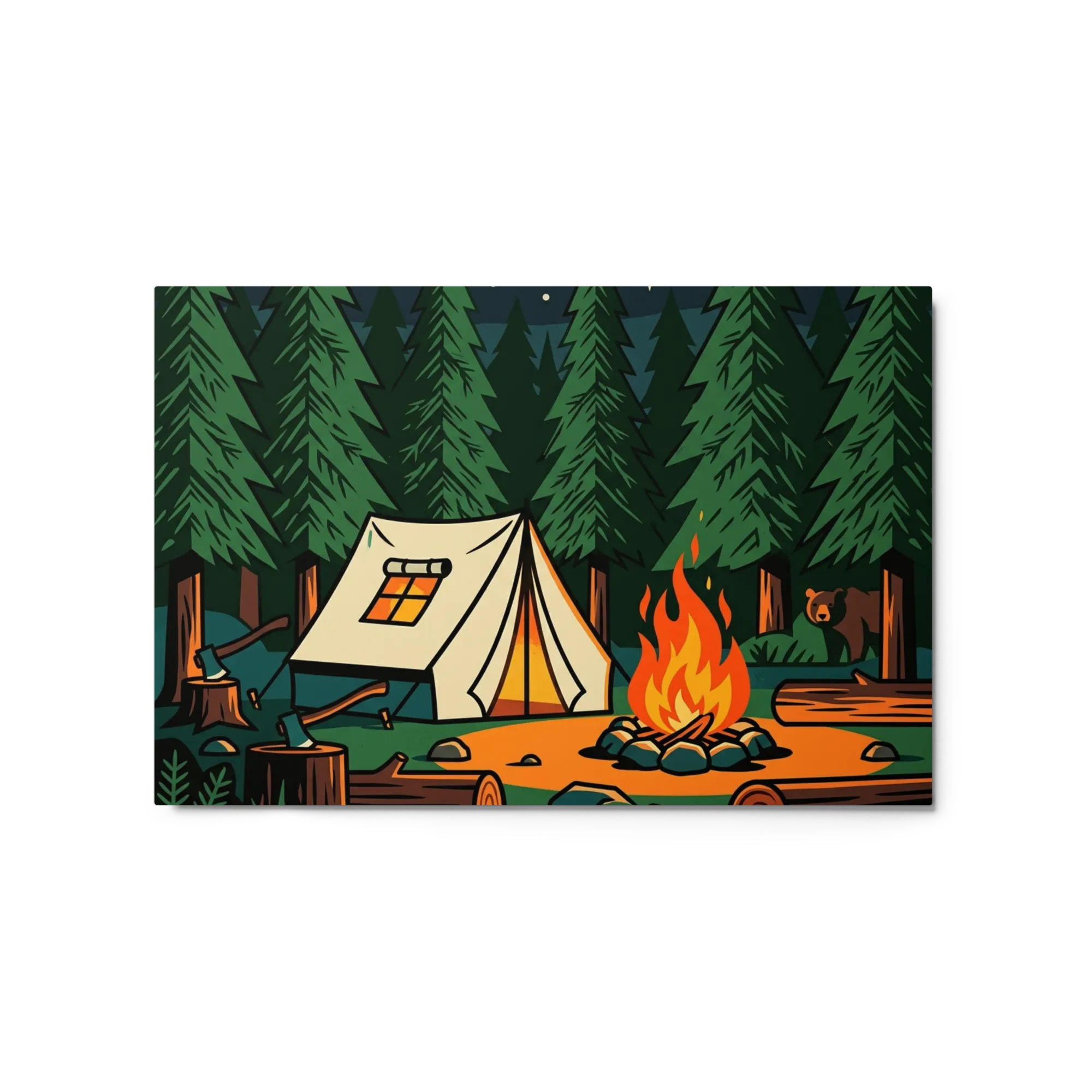 Forest Campfire