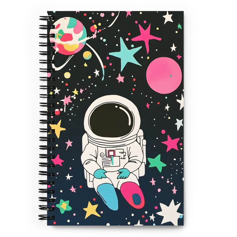 Cosmic Float 
 Spiral Notebook | 140 pages