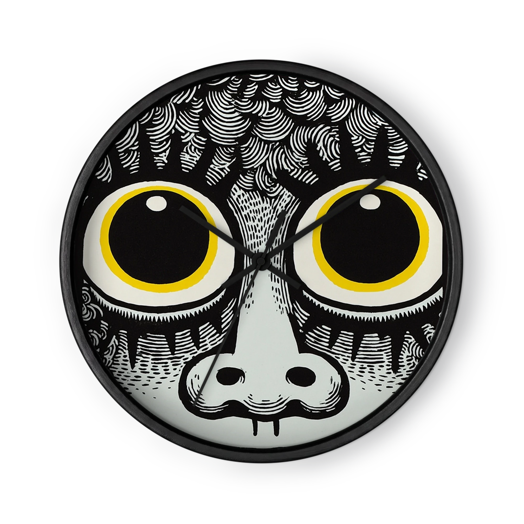 Wide Yellow Eyes