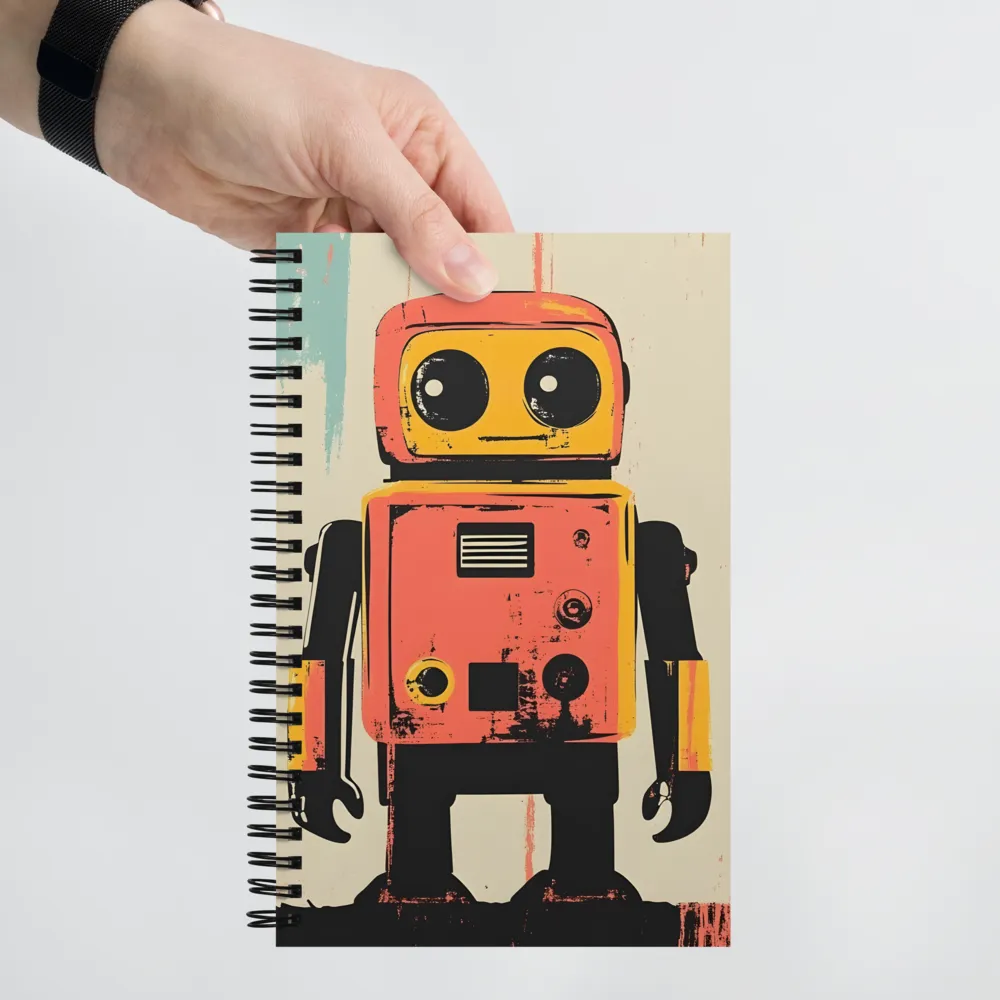 Retro Robot Charm