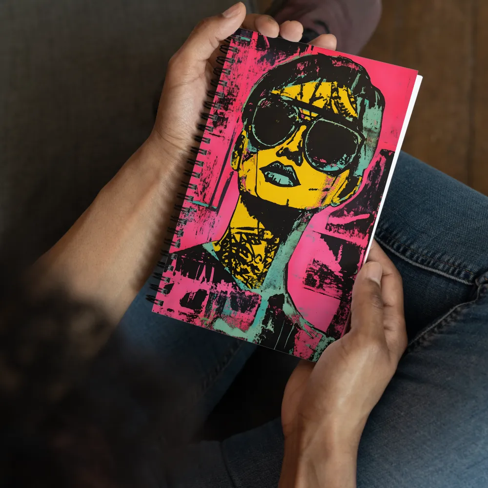 Neon Gaze 
 Spiral Notebook | 140 pages