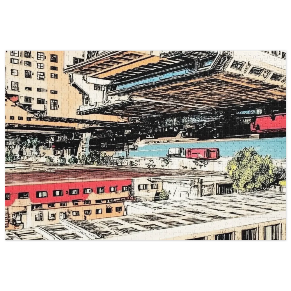 Urban Abyss 
 Jigsaw Puzzle in Tin Box