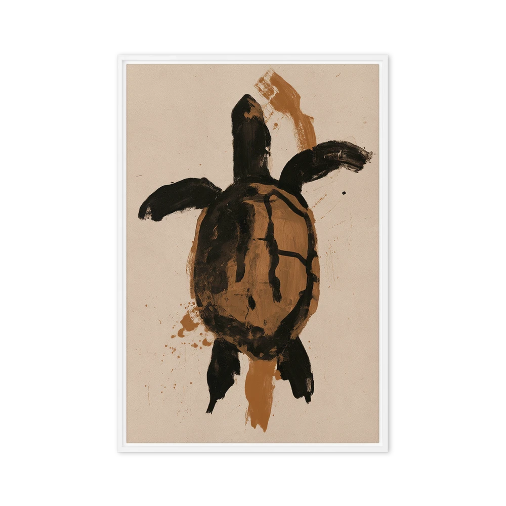 Turtle in Ink | Art Print